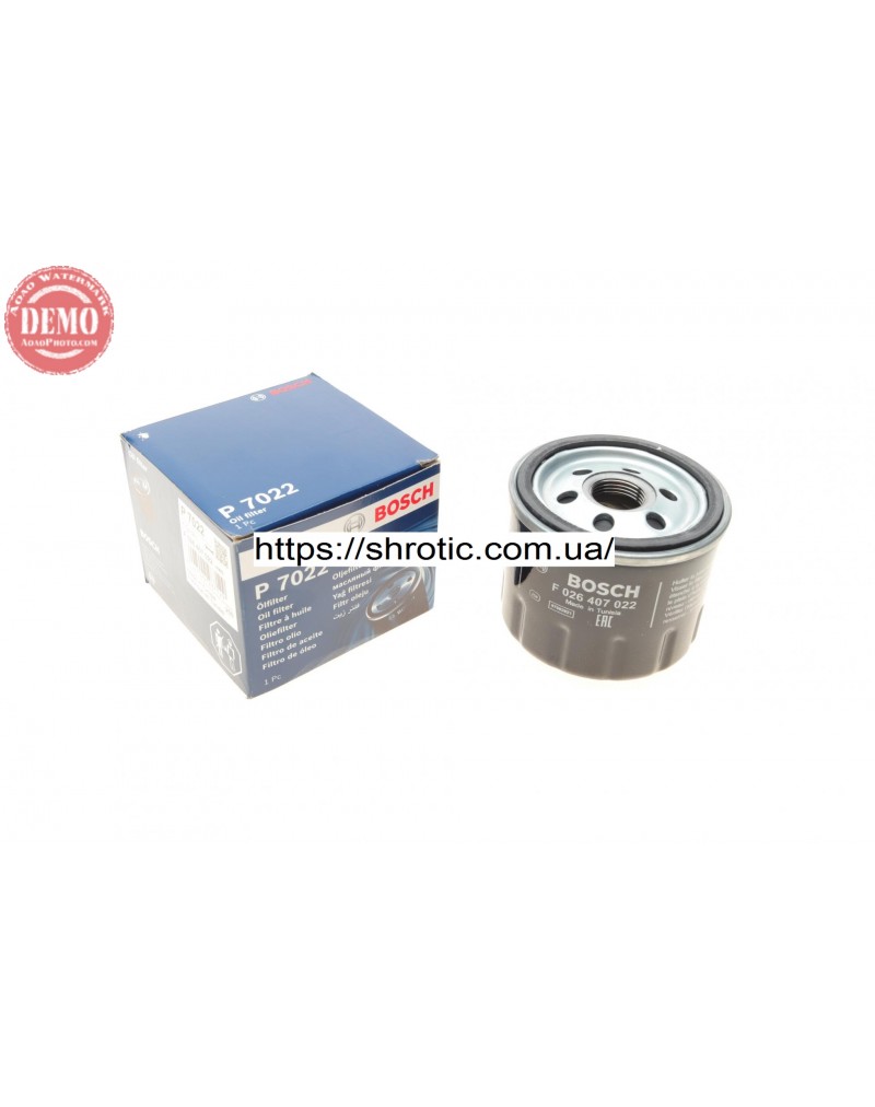 Фільтр масляний Trafic/Vivaro/Primastar 1.9 (65mm) BOSCH F026407022