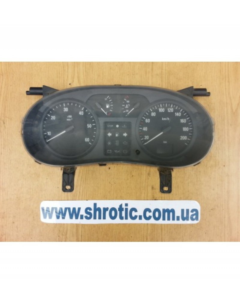 Щиток Приладів, Спідометр, Тахометр, Прилади, Дисплей 8200279062 (Б/У), Renault Trafic, Opel Vivaro