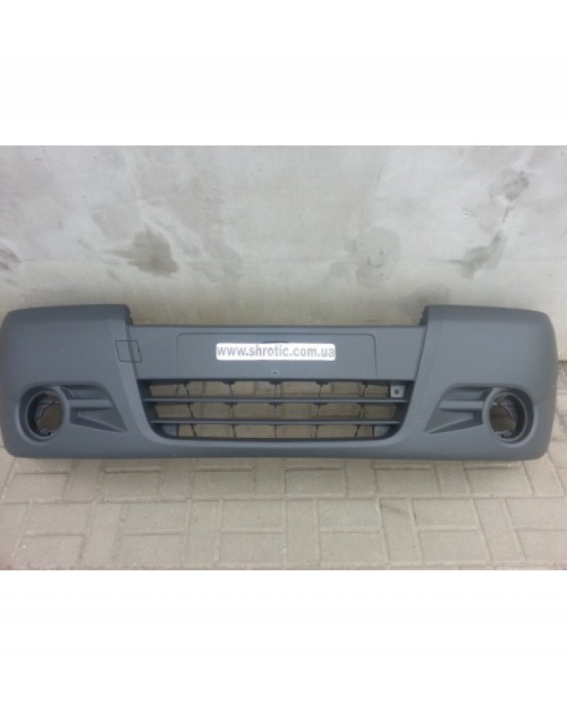 Бампер передній на Opel Vivaro 06- (під протитуманки)  620100101R, 60270714J