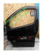 Двері, Ліві, Водійські, Чорні (Б/У) , Renault Trafic,Opel Vivaro,Nissan Primastar,Рено Трафік,Опель