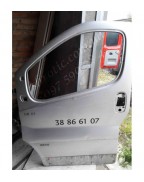 Двері, Ліві, Водійські, Сірі, Металік (Б/У), Renault Trafic,Opel Vivaro,Nissan Primastar,Рено