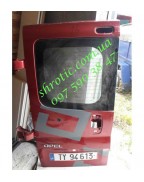 Двері, Задні, Ліві, Бордова,Вишня, Зі Склом І Обігрівом (Б/У) , Renault Trafic,Opel Vivaro,Nissan