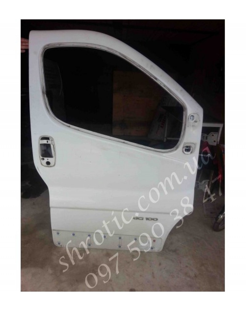 Двері Пасажирські Праві Білі (Б/У) , Renault Trafic,Opel Vivaro,Nissan Primastar,Рено Трафік,Опель