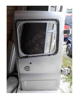 Двері ,Задні, Праві, Сірі, З вирізом Під скло (Б/У), Renault Trafic,Opel Vivaro,Nissan Primastar,Рено