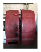 Двері ,Задня, Права, Червона ПАРУС (Б/У), Renault Trafic,Opel Vivaro,Nissan Primastar,Рено Трафік,Опель