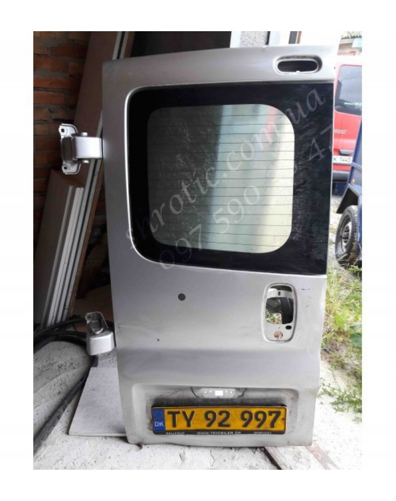 Двері ,Задні, Ліві, Сірі Зі Склом І Обігрівом (Б/У) , Renault Trafic,Opel Vivaro,Nissan Primastar,Рено
