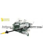 Трос ручника (передній) Renault Trafic/Opel Vivaro 01- (508/256mm) 1302 6870