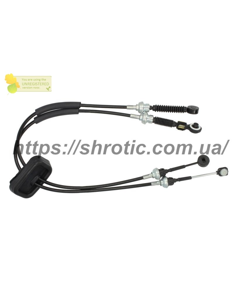 Трос перемикання передач (1300mm/1220mm) NISSAN PRIMASTAR; OPEL VIVARO A; RENAULT TRAFIC II 1.9D-2.5D 02.01-, F4R001AKN